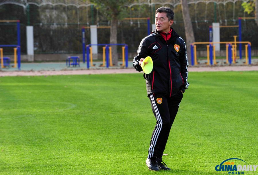 國足在西安備戰(zhàn)亞洲杯預選賽