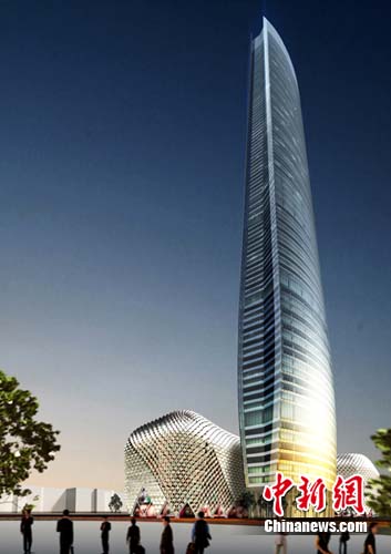南京再建“江蘇第一高樓” 造型似戰(zhàn)艦和龍甲