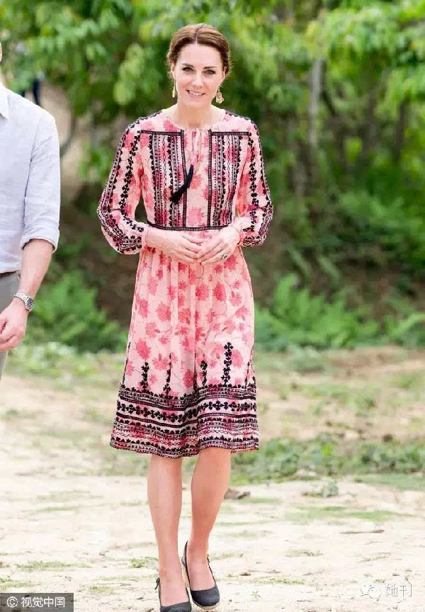 她貴比英女王，卻穿幾百塊的衣服美翻東南亞！