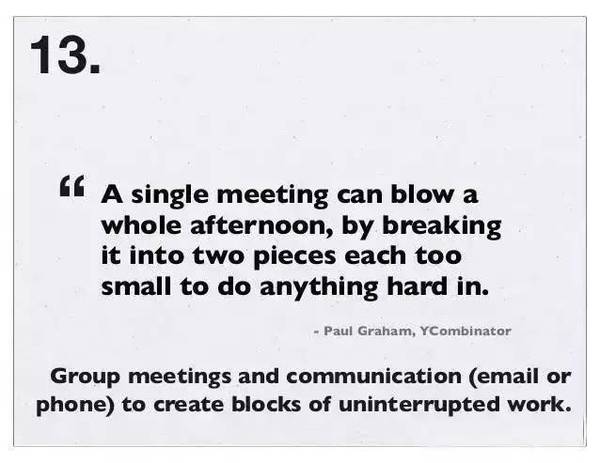 關(guān)于時(shí)間管理，扎克伯格用26張圖說(shuō)清楚！