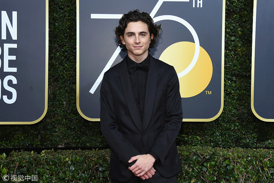 第75屆金球獎(jiǎng)?lì)C獎(jiǎng)禮精彩瞬間回顧（組圖）