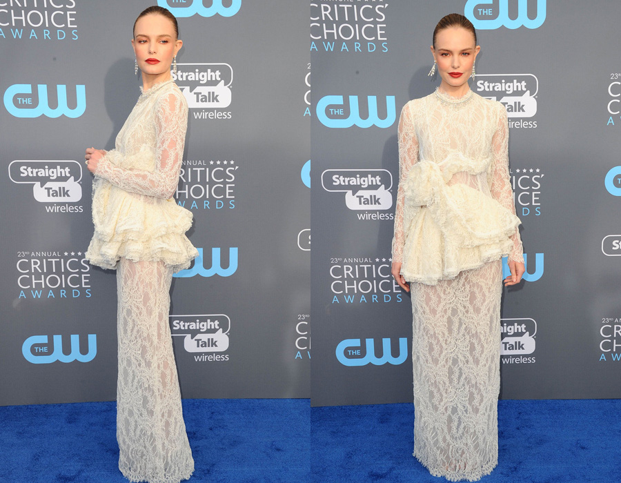 第23屆美國(guó)評(píng)論家選擇獎(jiǎng)紅毯秀的最美瞬間（組圖）