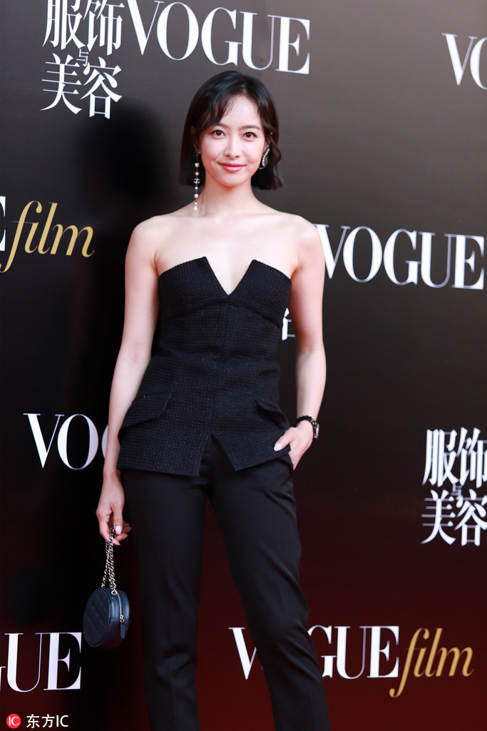 明星模特齊聚VogueFilm時(shí)裝電影展 楊冪劉詩(shī)詩(shī)美出新高度（組圖）