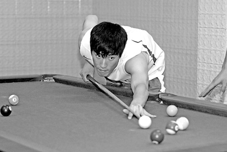 體壇明星愛臺(tái)球：劉翔張琳是高手 馬龍橫掃王勵(lì)勤